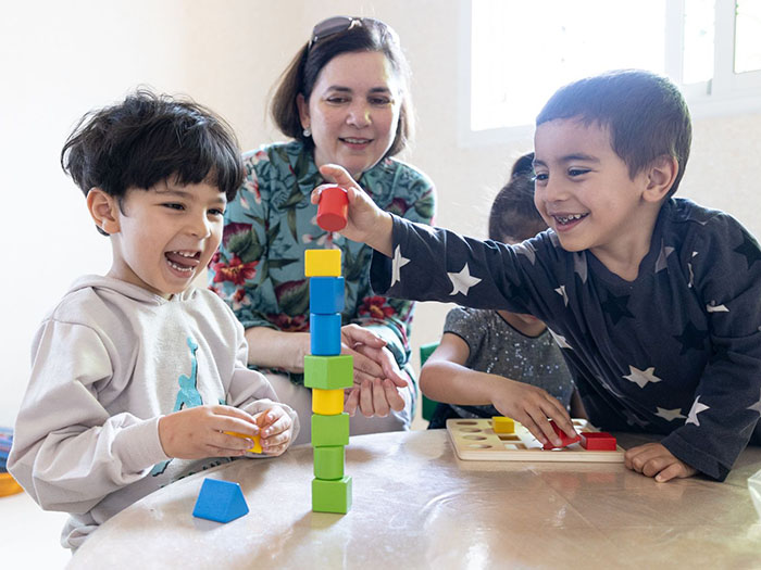 Children playing